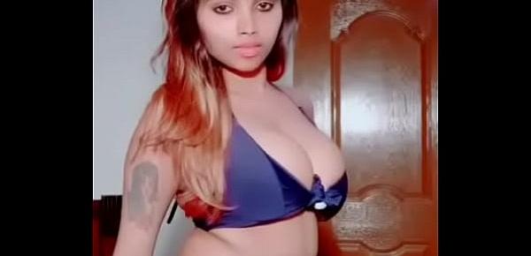  Desi hot tamil girl showing her boobs in front of social media. Indian hot girl